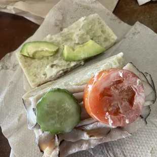 &quot;Veggie sandwich&quot;