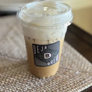 Iced Vanilla Latte