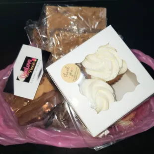 A bunch of sweet goodies