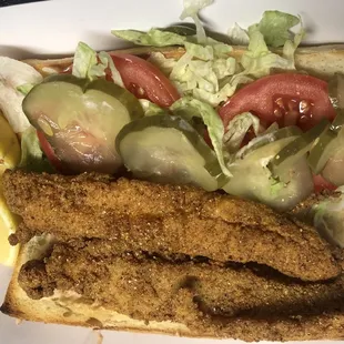 Mississippi Catfish Po'Boy