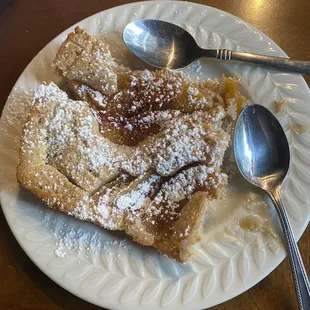 Peach cobbler