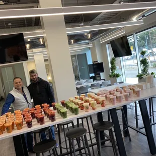 Juices and smoothies