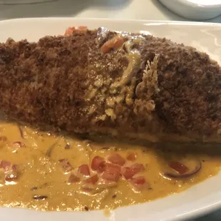 Fried Red Snapper (head on)