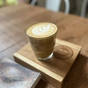 Vanilla and honey latte!