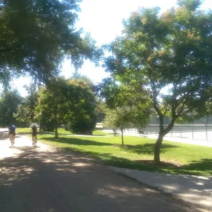 Pretty urban park on a lovely Saturday.