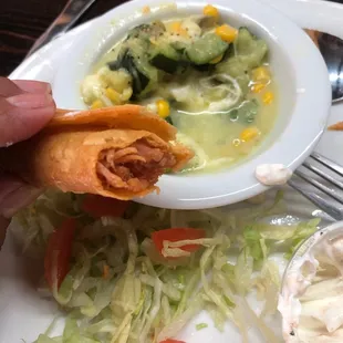 Oops, Chicken was fried a little too long.