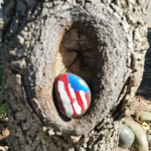 Left some rock love behind  #rocksforryan