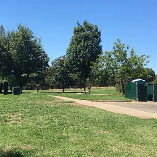 There's a port-o-potty