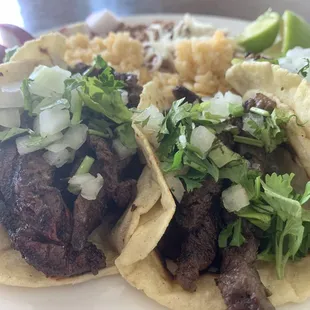 Rib eye Tacos ( Carne Asada Taco) $2