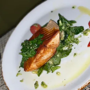 Atlantic Pan Roasted Salmon