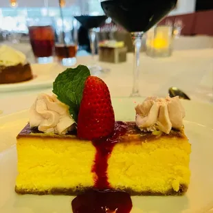 Strawberry cheesecake