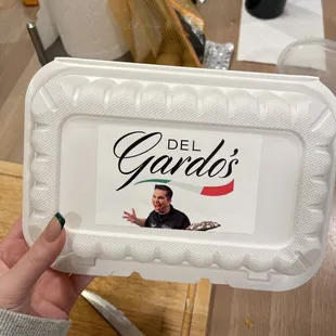 The cannoli guy is on the box