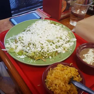 Green Chili Chicken Enchiladas