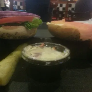 Bagel with Lox Spread