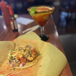 Shrimp tacos are off the hook