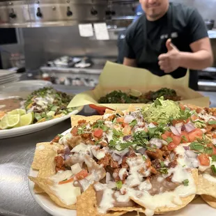 Nachos rancheros