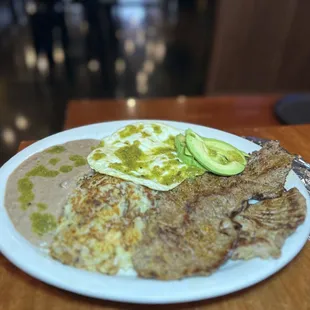 a plate of food