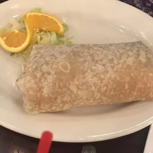 Surf and Turf Burrito