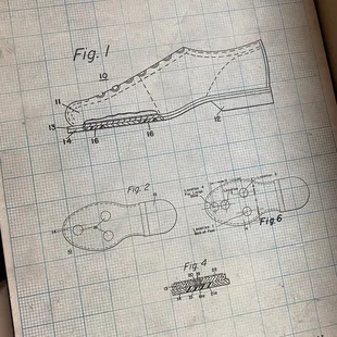 Anatomy of the bowling shoe.