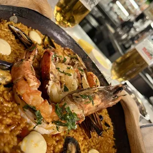 Seafood Paella - yum!