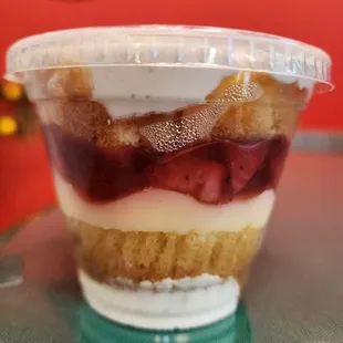 Yummy  cassada parfaits on the go....