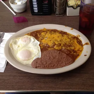 The Texan breakfast for lunch.  Mmmmmmmmm Good!