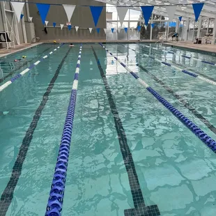 Indoor pool. They have an outdoor pool as well.