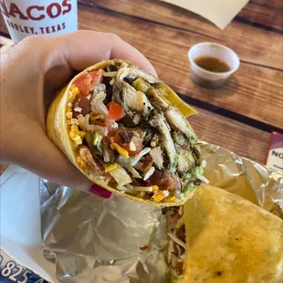 Lunch special Jalapeño Chicken Wrap