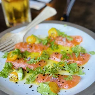 Salmon Crudo