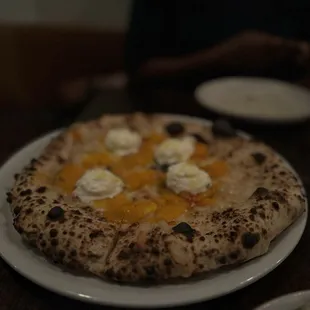 Kabocha squash pizza