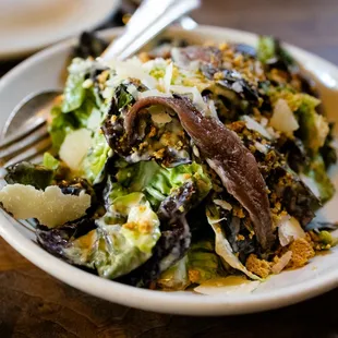 Caesar salad (with anchovy)