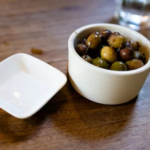 marinated olives
