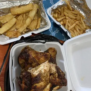 Whole Chicken Fried Yucca Fries