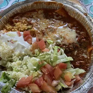 Enchiladas Rancheras