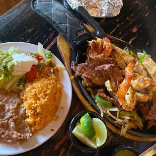 Parillada Sonora, its for one person but its perfect size to share