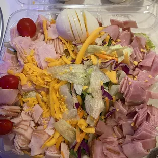 Combo chef salad. Was a little disappointed.
