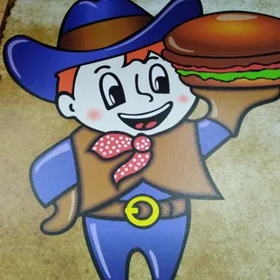 Cute picture on the wall!