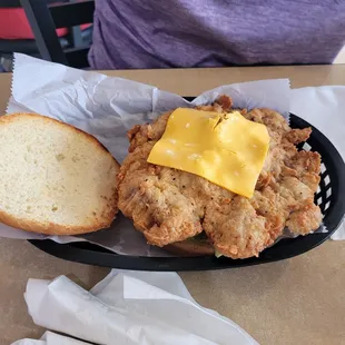 Steak Sandwich supreme with cheese