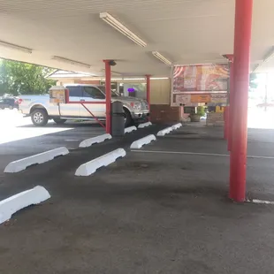 Cute outside drive in