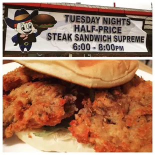 Steak Sandwich Supreme