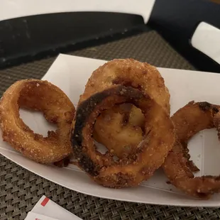 Del Rancho onion rings - entire order.