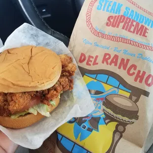 Small steak sandwich supreme