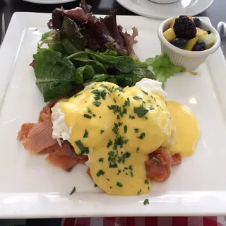Scottish Smoked Salmon Eggs Benedict*