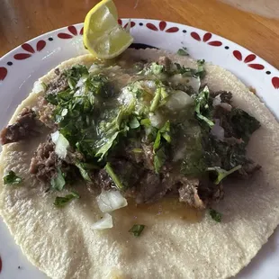 Lengua Taco