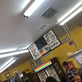 customers at counter