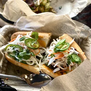 Bulgogi banh mi sandwich!