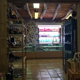 Inside