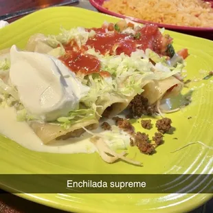 enchilada supreme