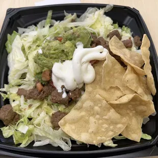 Carne asada salad