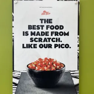 the best food is made from scratchh like our pico